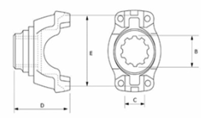 SALIDA PUENT SPL90-1X/FRT180222/FL1372/S-305/S-350