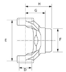 HORQUILLA FIJA HF-162/5-160 XS