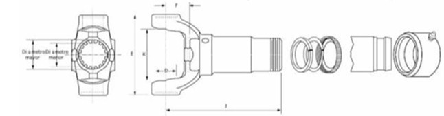 HORQUILLA DESLI.5-263XS/SPL55-1XS/LV1348/LV1043