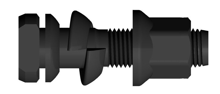 BULON RUEDA TRASERO M14X1.50X58 MEDIANO 608 S3102