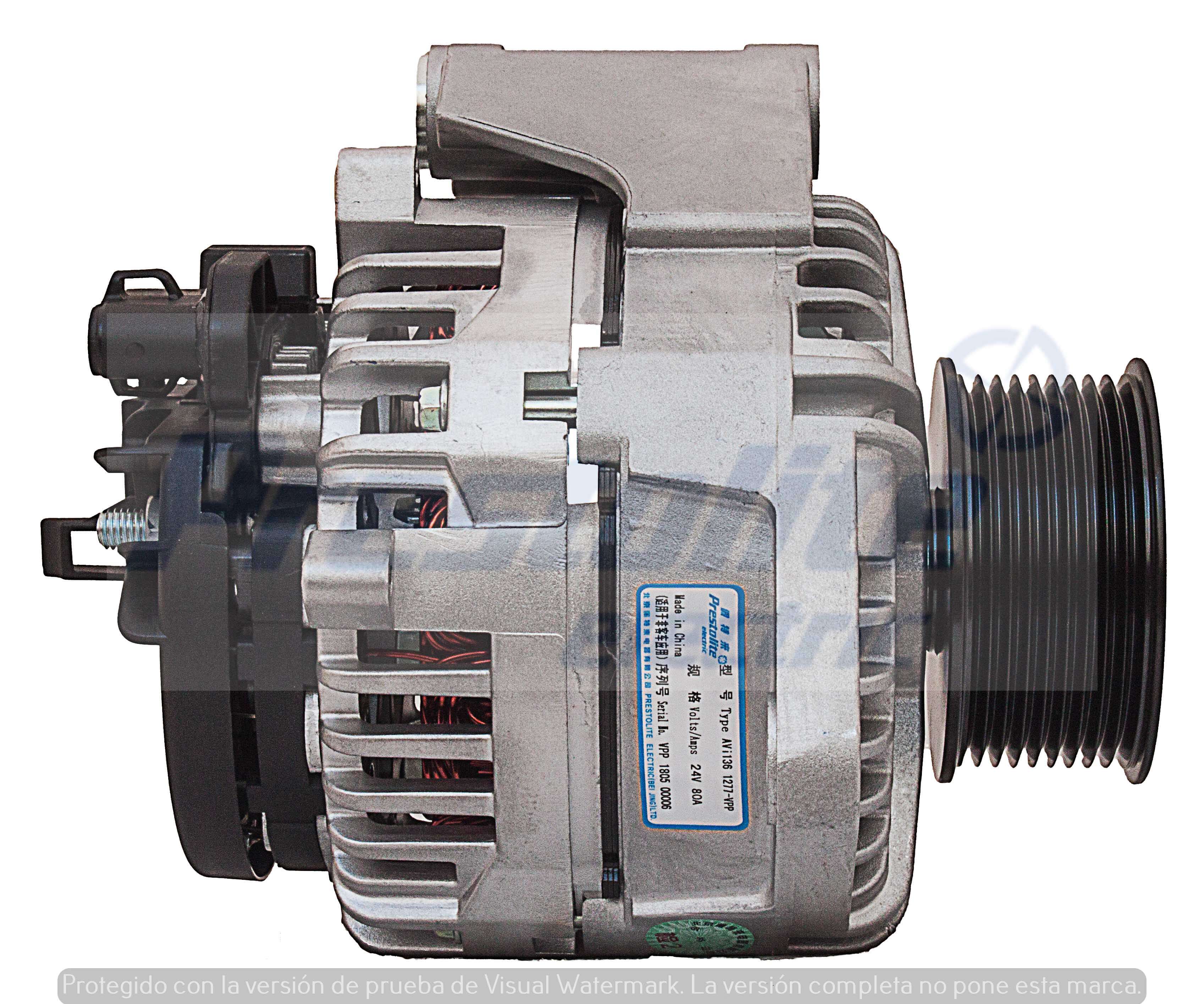 ALTERNADOR 24V 80AMP - VW/MB 1634